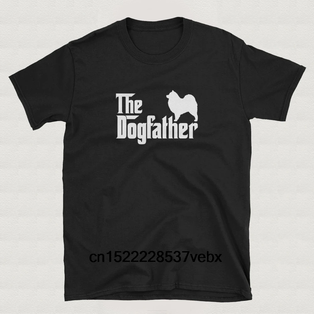 

Samoyed Shirt Dogfather Tee Men's Black T-Shirt Size S-3XL