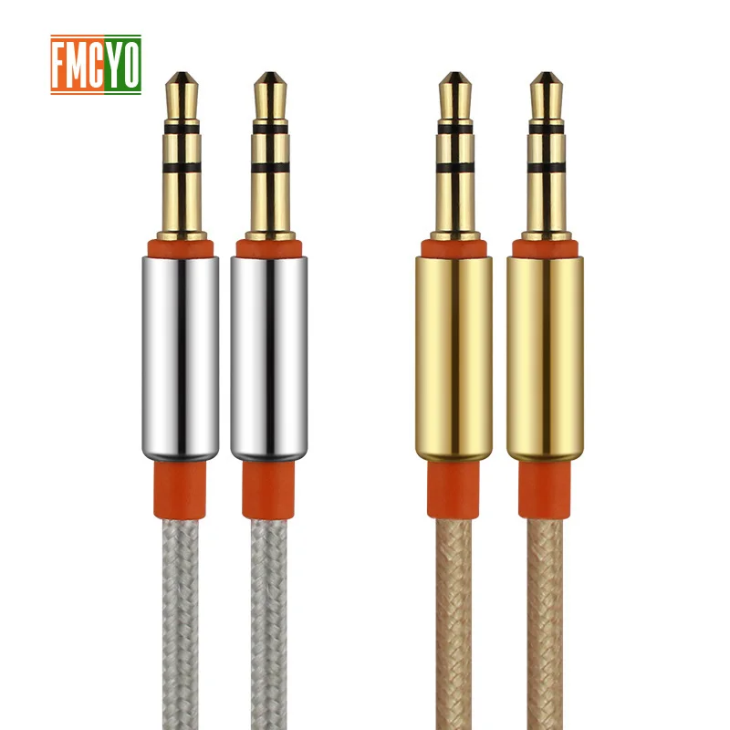 

3.5mm Jack Audio Cable Jack 3.5 mm Male to Male Audio Aux Cable For Car/Phone/Computer