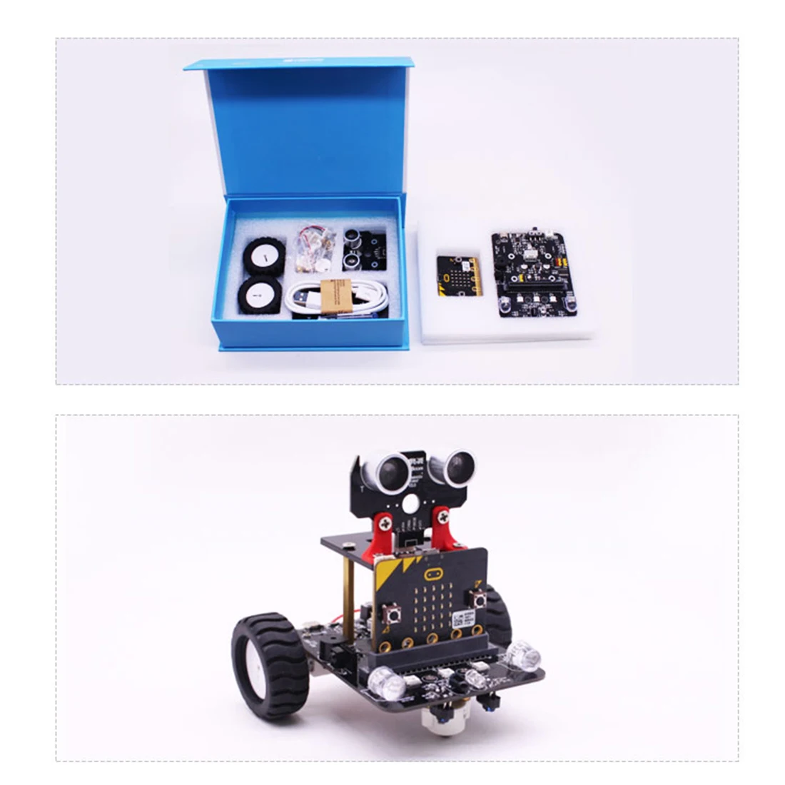 Gráfico do Robô com Bluetooth Robô de Vapor Brinquedo do Carro para Micro: ir e Módulo de Rastreamento Bbc do Bocado sem Mainboard Carro Programável 19 vapor brinquedo do carro para micro: bbc do bocado (sem mainboard)