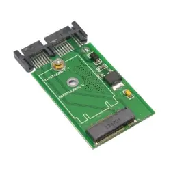 100 шт. Mini PCI-E 2 Lane M.2 NGFF SSD до 1,8 "микро SATA 7 + 9 16pin адаптер плата расширения PCBA для E431 E531 X240S Y410P Y510P