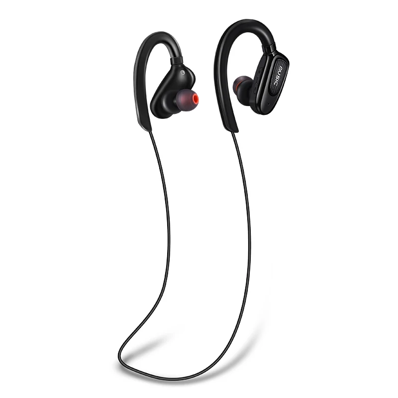 

Q-BAIHE New S5 In-Ear Wireless Bluetooth 4.1 Earphones Sweatproof Sport Stereo Music Ear Hook Auriculares With Mic For Iphone