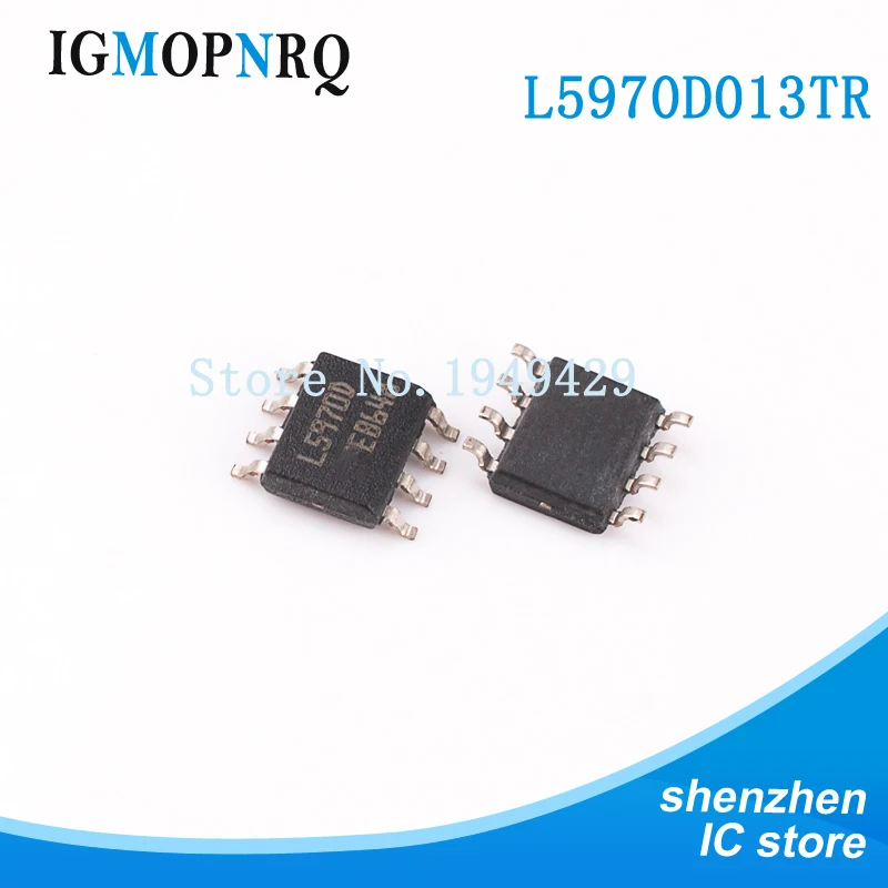 10pcs L5970D013TR SOP8 L5970D L5970 Switching regulator 1.2 to 35V Step ...
