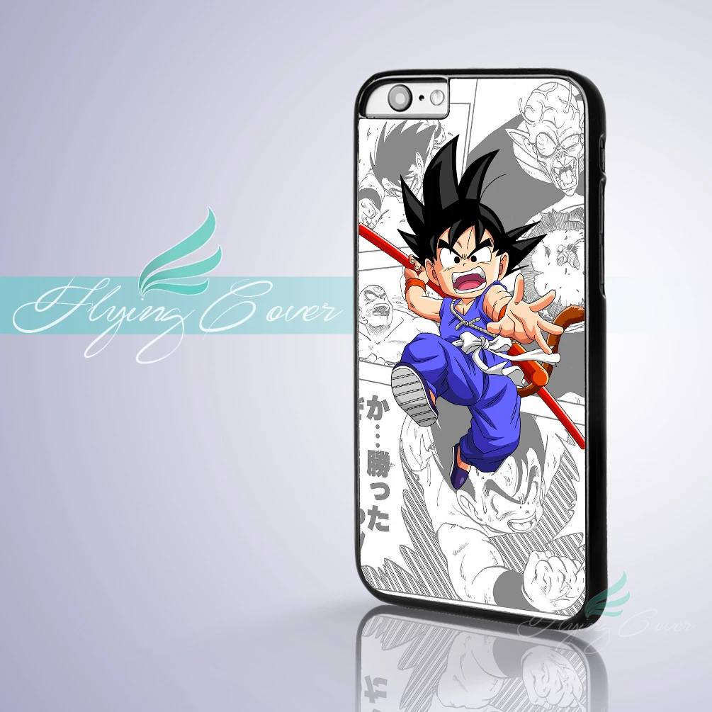 Coque Comics Anime Kid Goku Fundas Phone Cases for iPhone X 8 8Plus 7 6
