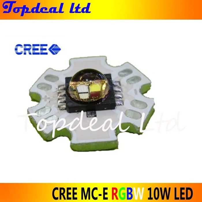 Newest CREE XML MC-E 10W RGBW High Power led Color (red+green+blue+white) for stage lighting | Лампы и освещение