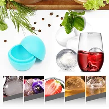 Виски со льдом кубический шар чайник Плесень Сфера вечерние панель лотка поставляем разные цвета ледяные шарики пресс-форм Кухня охлаждающие инструменты