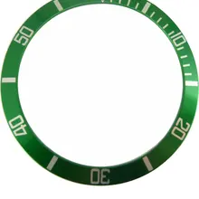 Ремонт часов Универсальный БЕЗЕЛЬ для наручных часов зеленая рамка вставка