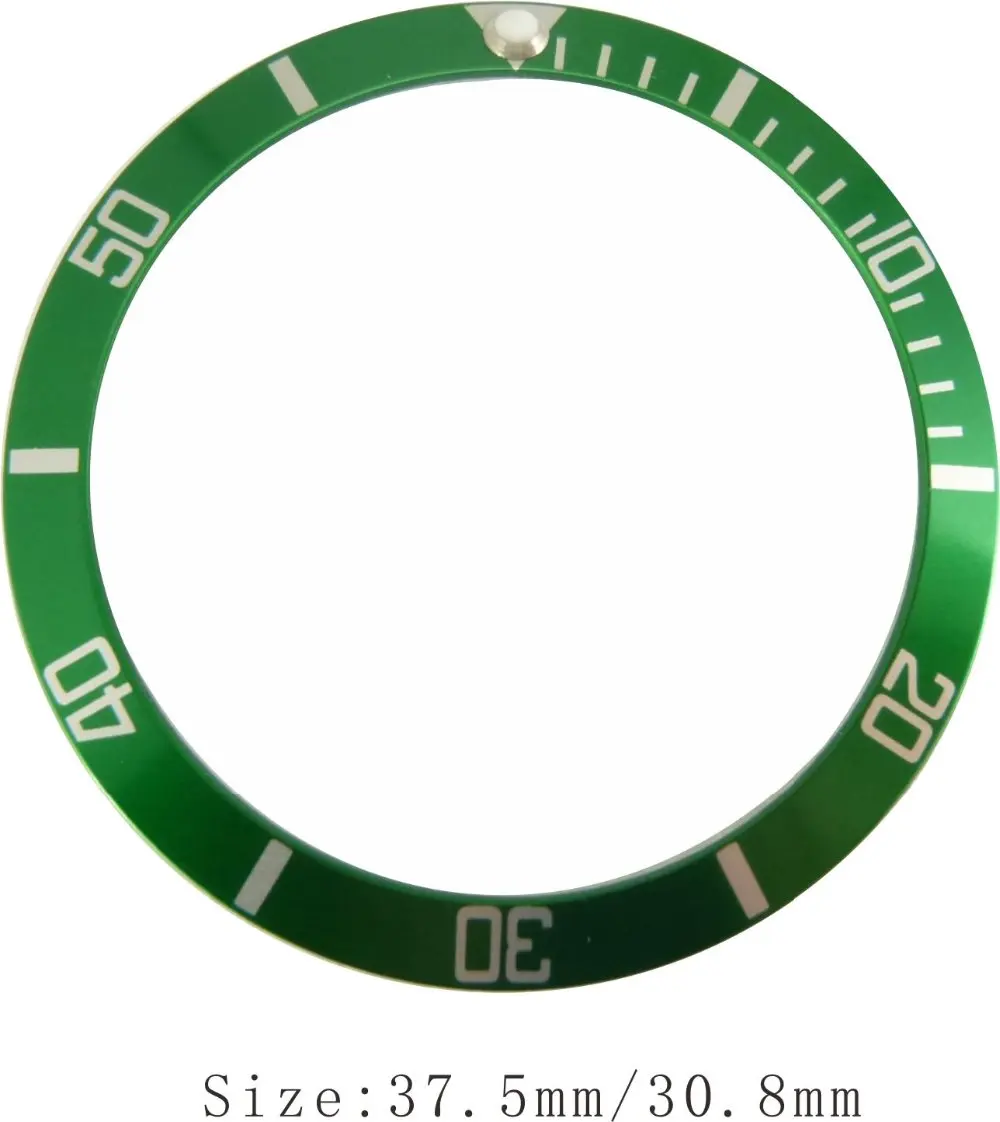 

watch repair generic watch bezel green bezel insert
