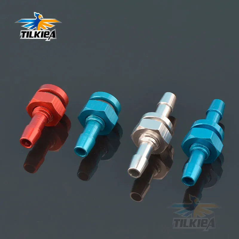 

Good Quality 1pc Blue/Silver Water Nipples L32mm / L20.8mm M6 Thread Rc Boat Fuel Nozzles For 3X5/4X7mm Tubes