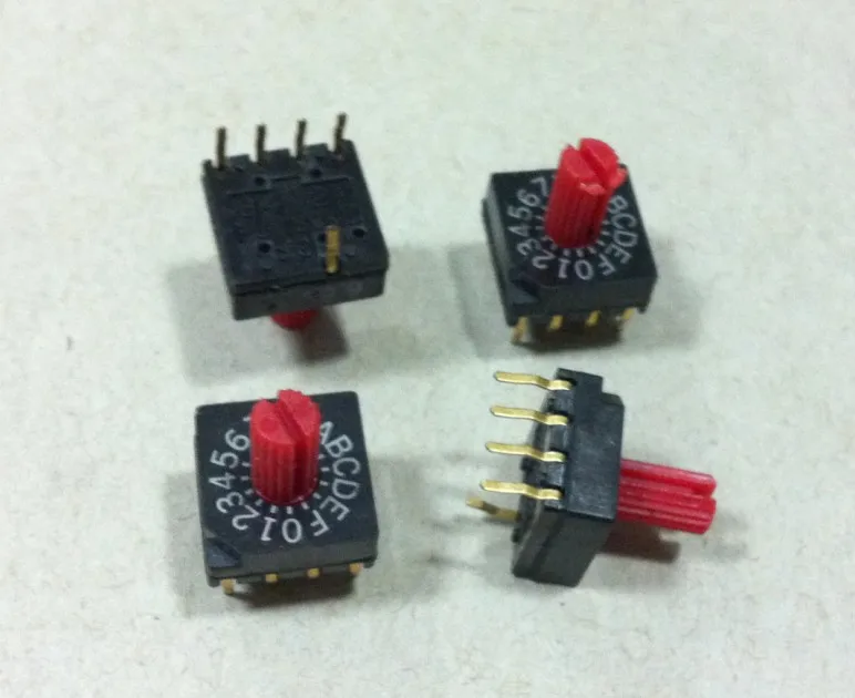

1pcs 0-F/16 8421C rotary dial switch switch DRS4116 encoding complement