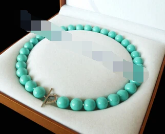 

ddh003559 12mm Blue south sea shell pearl necklace 18" 28% Discount