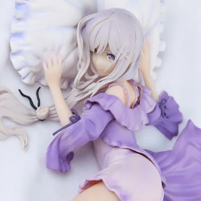 

Japanese Anime Re:Life In A Different World From Zero Emilia Lying Sleep Ver Figure PVC Action Collectible Model Toys With Box