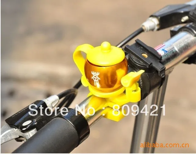 100 шт./партия, хороший звук, китайский чайник в форме велосипеда, велосипеда, ручного набора, большого пальца, колокольчика 2013, дизайн, 4 цвета