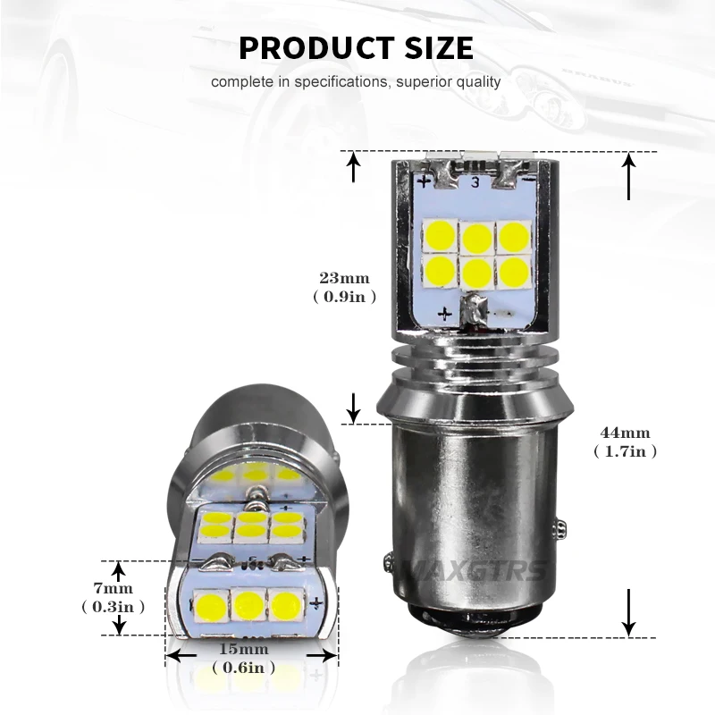 2x со стробоскопической вспышкой для S25 1157 BAY15D P21/5 W светодиодная лампа для автомобиля 15 Smd 3030 стоп-сигнал Задний сигнал стоп Резервное копирование лампы светильник красный, белый