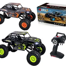 Радиоуправляемый автомобиль 10428-E/D 2,4 г 1:10 43 см RC Monster truck 4wd регулировка скорости внедорожный электрический рок-подъемник с светодиодный подсветкой