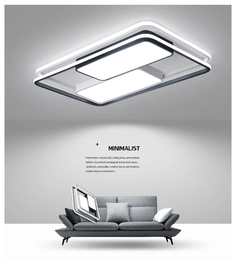 modern led ceiling lights for living room bedroom lampara techo 2