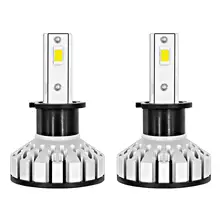 SCANDIAG H3 LED Headlight Bulbs 80W 8000 Lumens 6000K White Extremely Bright Led Conversion Kit Car Headlight-2pcs