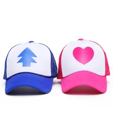 VORON Новинка весна лето Гравити Фолз США мультфильм Мэйбл Диппер Пайнс Косплей крутые бейсбольные регулируемые кепки с сеткой спортивная шапка