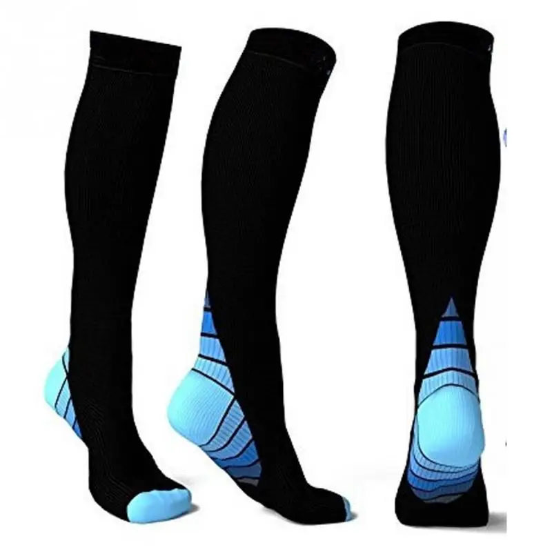 Sports Compression Socks Rugby Soccor Athletics Wearing Running Knee