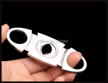 

100pcs New Cigars cutter COHIBA scissors 304 stainless steel cigar knife cigar scissors smoking knife smoker By DHL