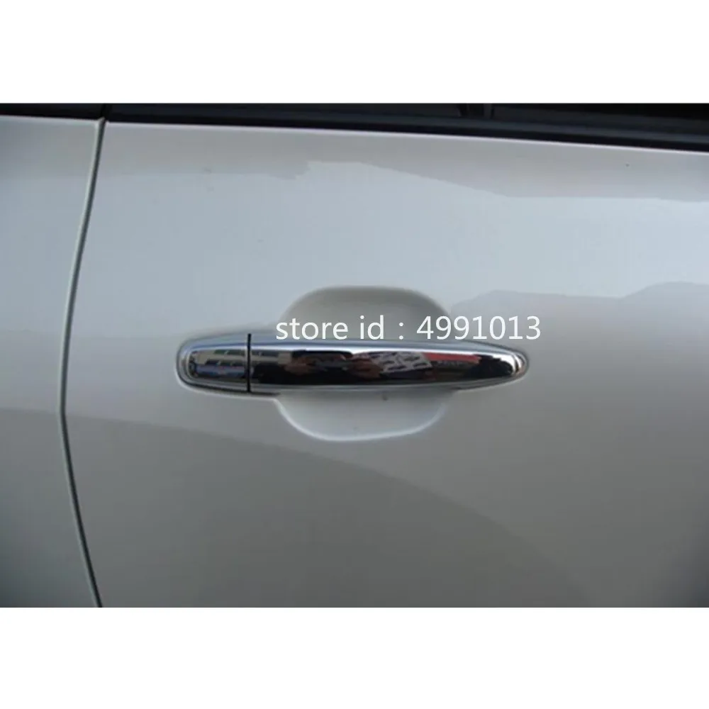 Для Toyota Highlander 2009 2010 2011 2012 2013 автомобильный чехол отделка ABS хромированная дверная ручка дверная чаша наклейка лампа рамка панель