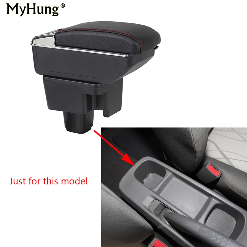 

Armrest box For Chevrolet Sail Central Console Arm Store content box cup holder ashtray With Rise and Down Function Car Styling