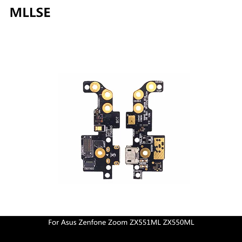 

USB Charging Dock Port Connector Board Flex Cable Repair Parts For Asus Zenfone Zoom ZX551ML ZX550ML