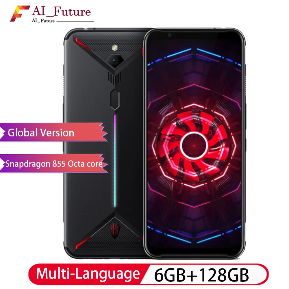 Оригинальный смартфон с глобальной прошивкой zte nubia Red Magic 3 6 65 &quotSnapdragon 855 Octa core ГБ