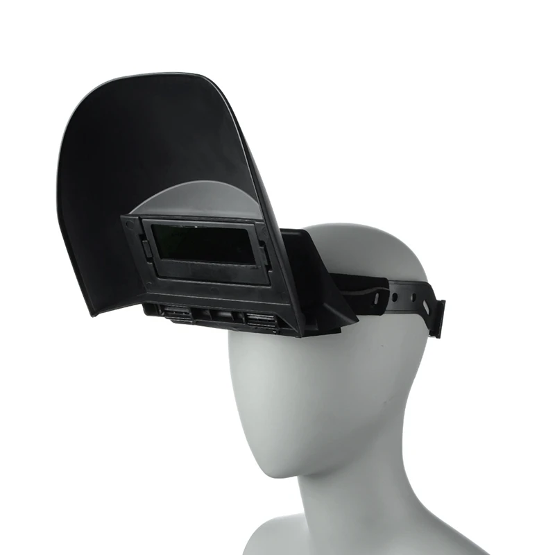Портативная Солнечная Автоматическая фотоэлектрическая Сварочная маска плоский флип полушлем спиральный сварочный шлем