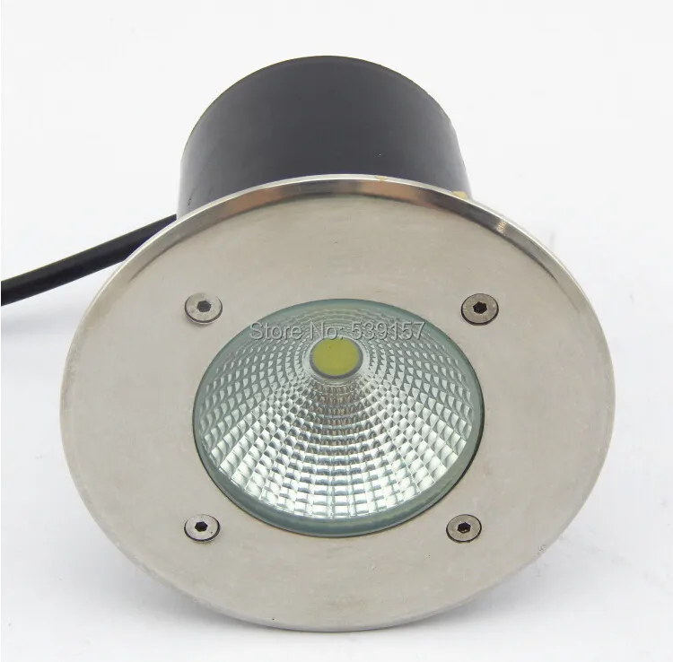 Conduziu a Luz Levou Lâmpada Subterrânea w Ac85-265v Ip68 Enterrado Inground Luz Branco Quente - Frio Cob 15 2 COB LEVOU Lâmpada Subterrânea 15 W AC85-265V