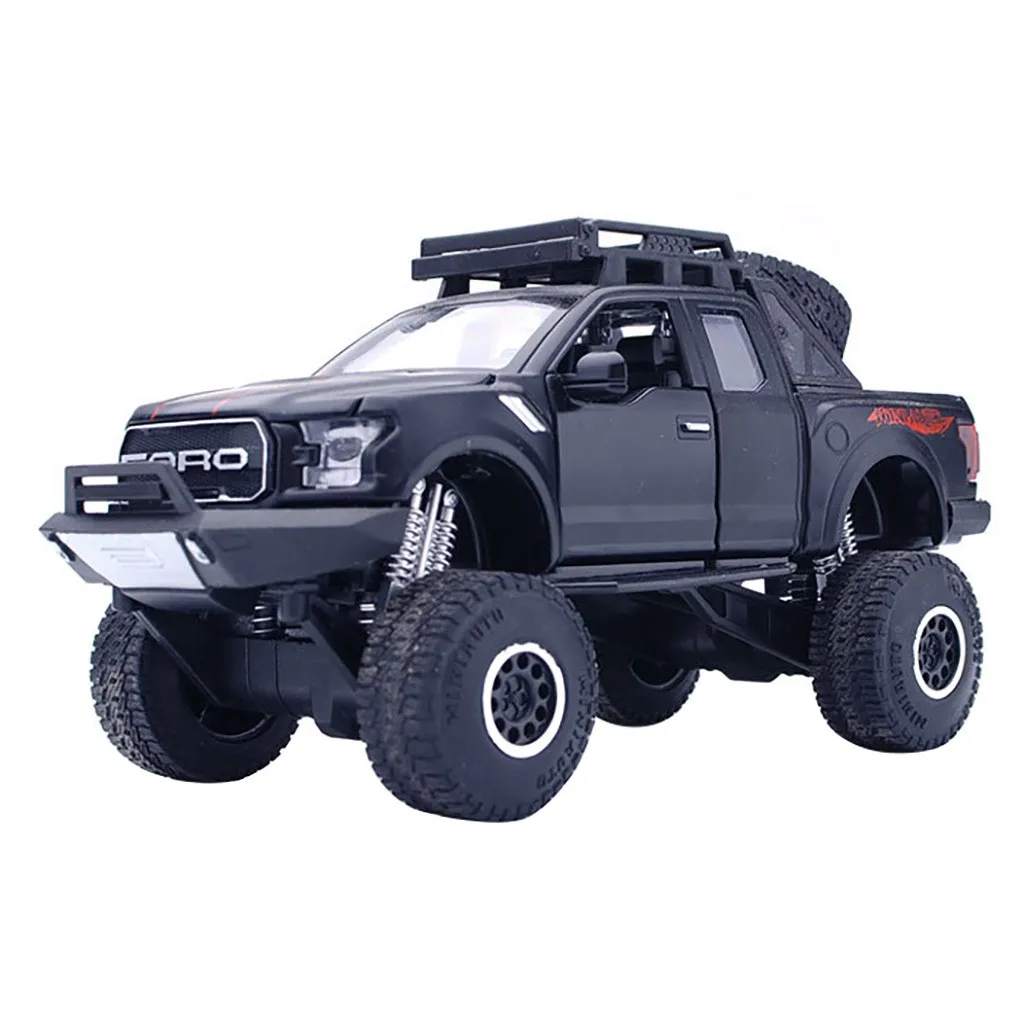 HIINST 1:32 FORD F150 Raptor пикап литой под давлением с музыкой мигающий автомобиль игрушка Подарки для детей 19MAY27 P20