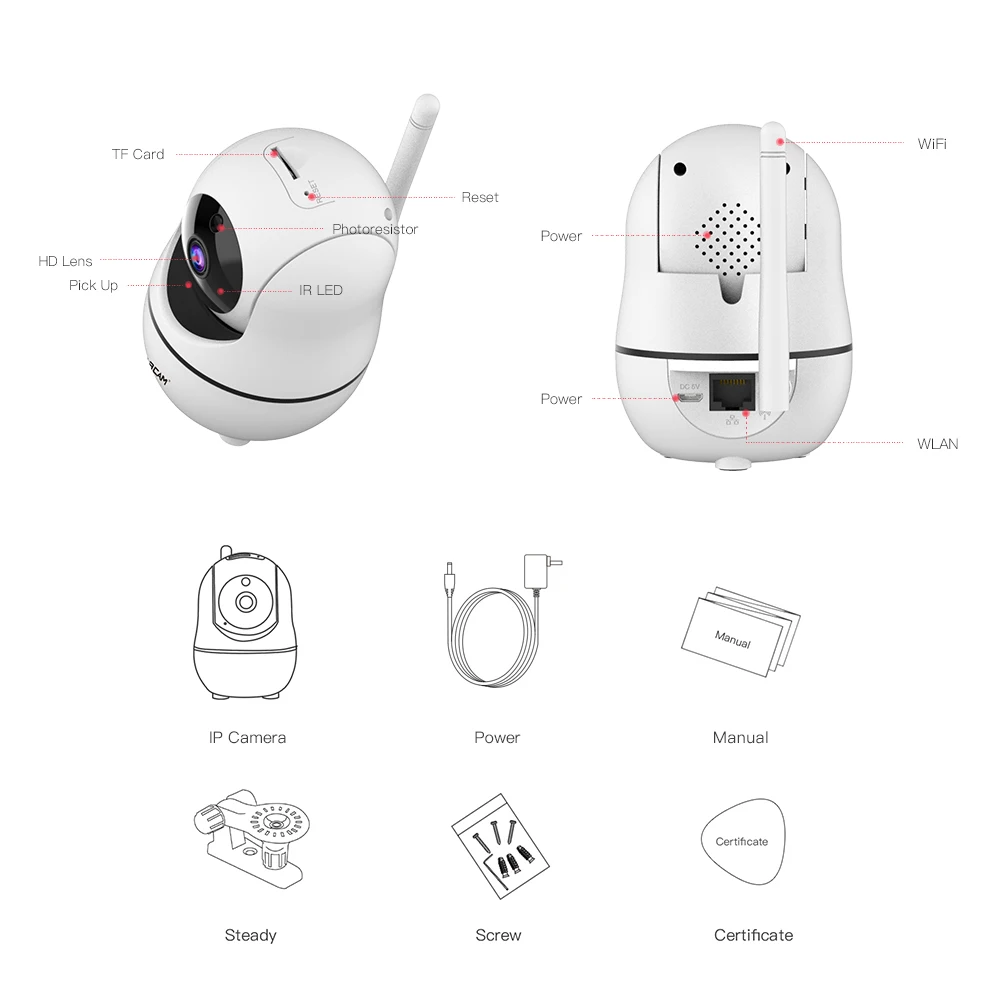 Vstarcam 1080 P IP камера облако беспроводной Wi Fi дома товары теле и видеонаблюдения