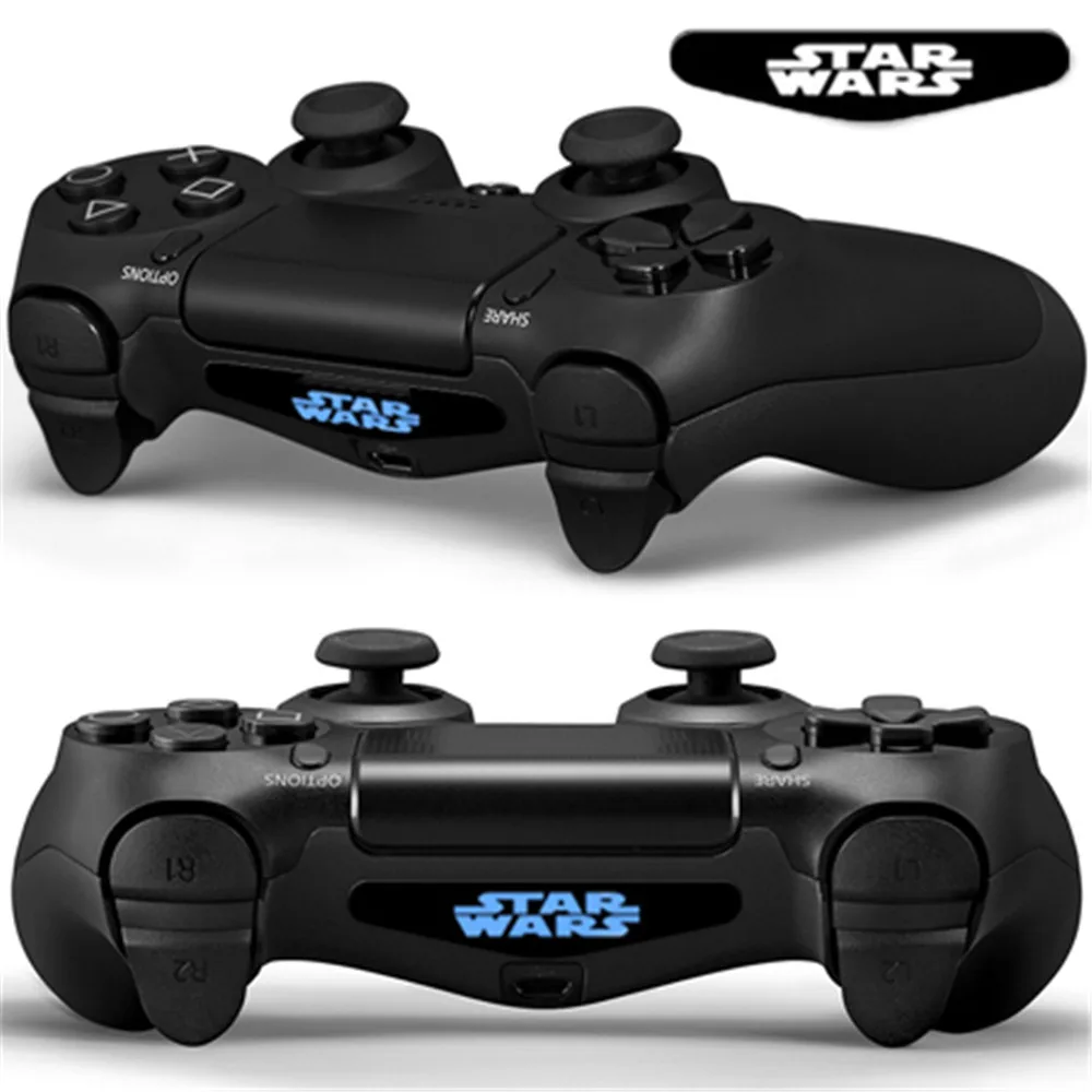 IVYUEEN 10 шт. светодиодный светильник наклейка для бара наклейка для sony Dualshock 4 PS4 Pro Slim контроллер для playstation 4 наклейка на консоль