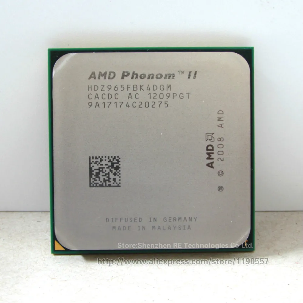 Prix pour AMD Phenom II X4 965 Processeur (3.4 GHz/6 MB L3 Cache/Socket AM3) Quad-Core morceaux épars cpu Prix pour AMD Phenom II X4 965 Processeur (3.4 GHz/6 MB L3 Cache/Socket AM3) Quad-Core morceaux épars cpu