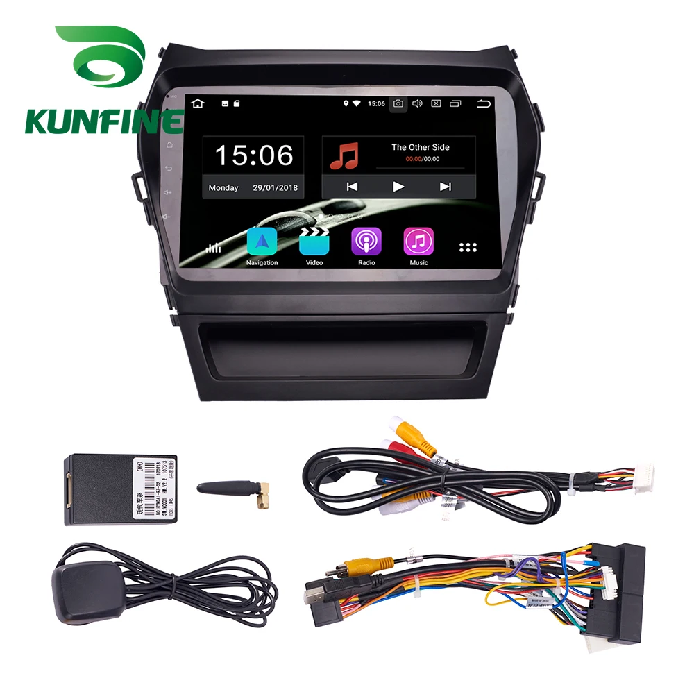 Android Car DVD GPS Navigation Multimedia Player Car Stereo For Hyundai IX45 Radio Head unit (16)