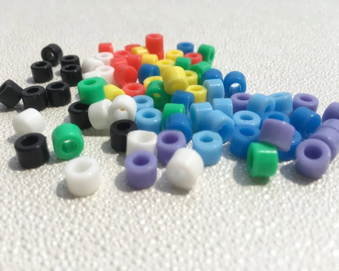 100 шт. Multi-Цвет Автоклавируемые небольшой Тип зубные силиконовые инструмент Цвет товара Кольца Бесплатная доставка