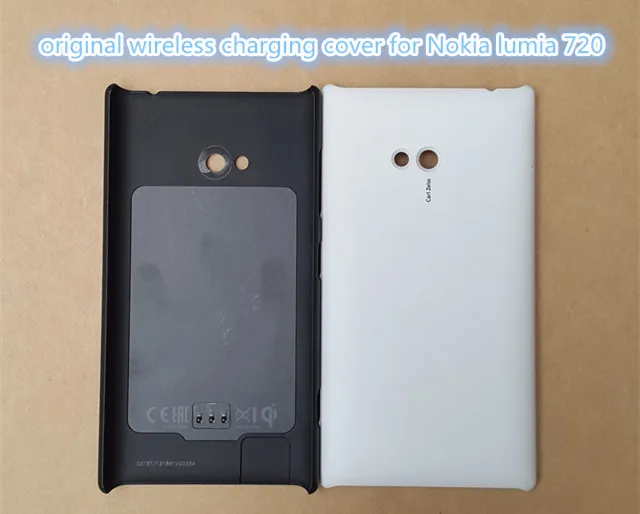 

For Nokia Lumia 720 Original Wireless Charging Back Cover Portable Wireless Charger Receiver Case