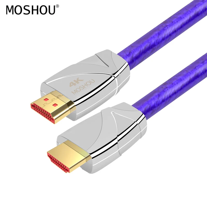 HDMI 2.0b кабели 18 Гбит/с 4 k@ 60 Гц Ультра высокая скорость Совместимость с Apple Roku samsung QLED LG sony tv Video MOSHOU