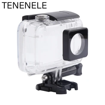 

TENENELE Action Camera Accessories For Xiaomi Yi Lite 4K+ Plus Waterproof Housing Mount For Xiaoyi II 2 4K Diving Underwater 40M