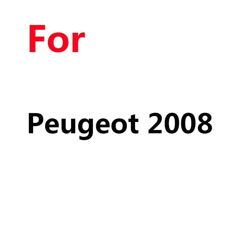 Cawanerl чехол для автомобиля, защита от солнца, снега, дождя, защита от ультрафиолета, защита от пыли для peugeot 1007 107 2008 206 207 208 - Название цвета: For Peugeot 2008