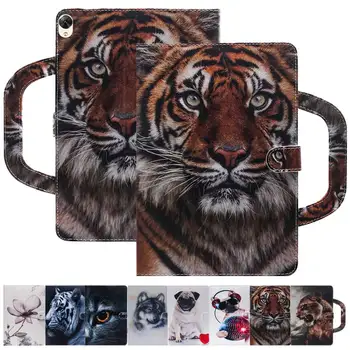 

Printed Auto Sleep Wake Cover For Huawei MediaPad M6 8.4 inch Case Leather Flip Stand Cover Shock Proof Magnetic Cover