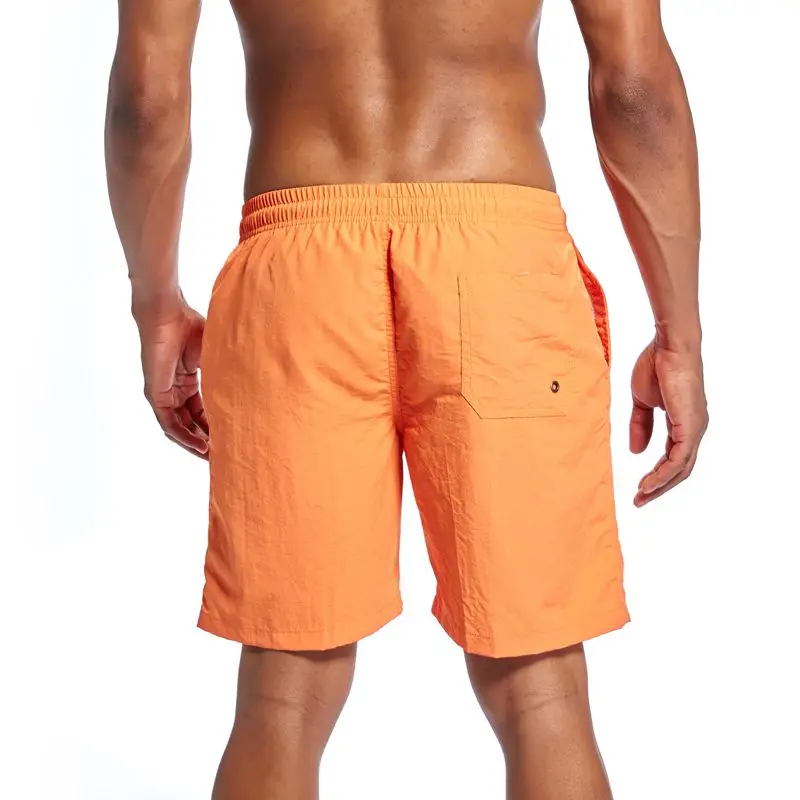 Бренд JOCKMAIL, новинка, летние быстросохнущие мужские шорты до колена, мужские пляжные шорты, мужские шорты
