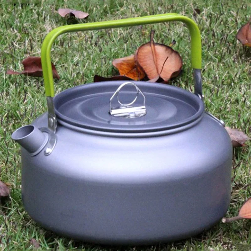 Portátil 1.2L-0.8L tetera teteras hervidor de agua de aluminio Ultra ligero Camping supervivencia hervidor cafetera aluminio anodizado fuera Portátil 1.2L-0.8L tetera teteras hervidor de agua de aluminio Ultra ligero Camping supervivencia hervidor cafetera aluminio anodizado fuera