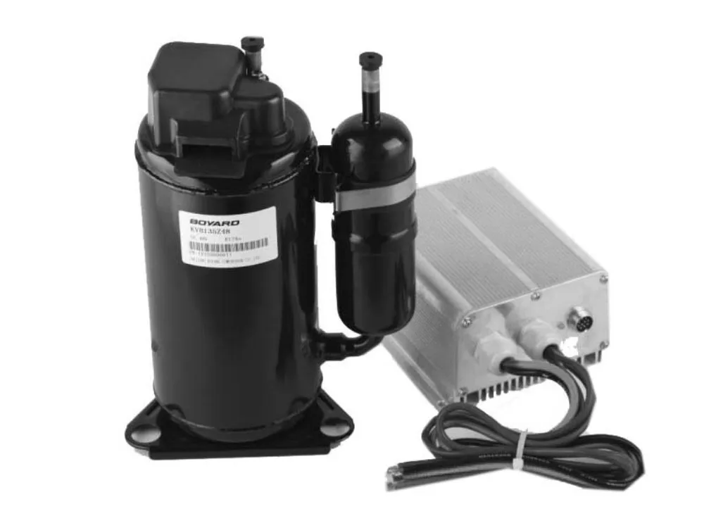 12V DC compressor for Battery based Aircon of EV & RV & Vessel ...
