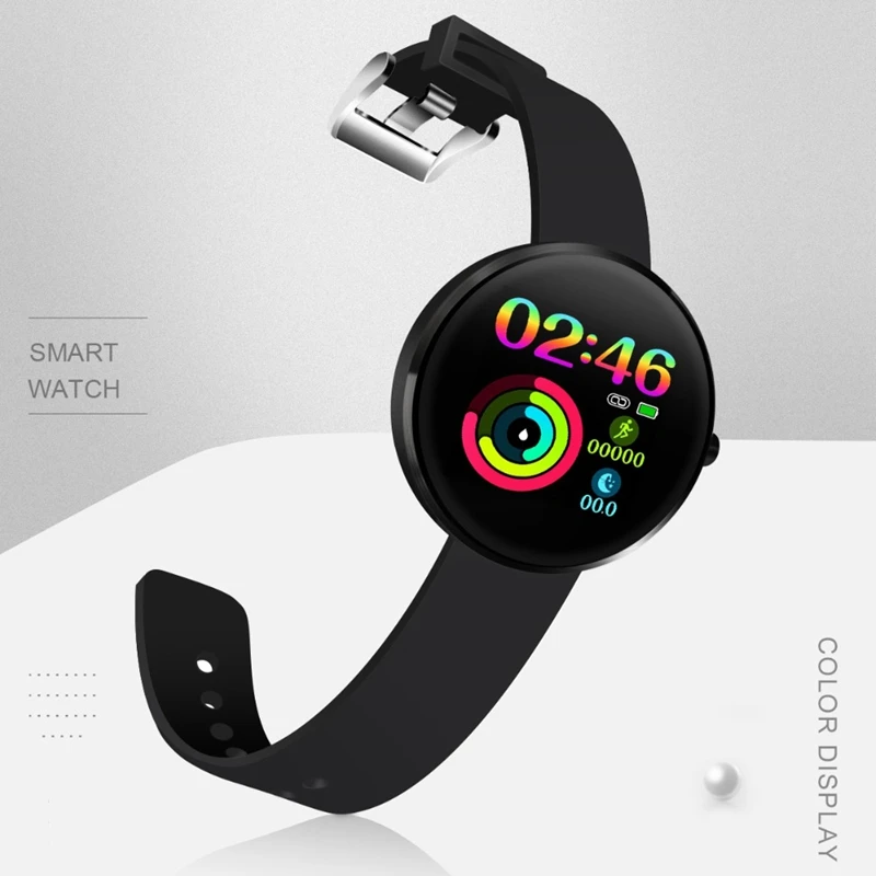 Dm78 Plus Fitness Bracelet Woman Ip68 Waterproof Activity Tracker Heart Rate Monitor Smart Watch Men