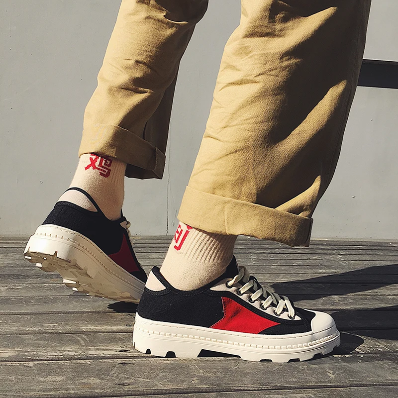 Sapatos gray Do Casuais Calzado Black G4 De Confortável 44 Lona Cor Tamanho Das Primavera 39 Jovens Sapatilhas Sapatas 2018 Dos outono Nova red Sexo Homens Masculino Três wvP66xq74
