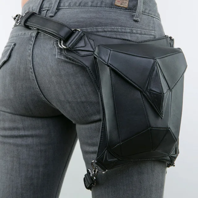 High Quality Pu Leather New Uni Waist Leg Bag Drop Belt Hip High Quality Pu Leather New Uni Waist Leg Bag Drop Belt Hip Motorcycle Ride
