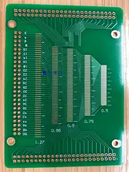 Бесплатная доставка 10 шт. pcb Производитель 50P 0,5 0,6 0,7 0,8 0,85 0,75 0,9 1.27LCM, TFT lcd адаптер печатной платы