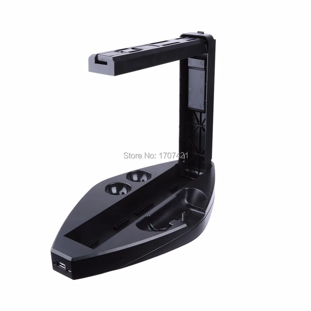 Multifunctional Vertical Display Stand Holder for PS VR Glasses Charging Station for PS VR for PS4 Controller (5)