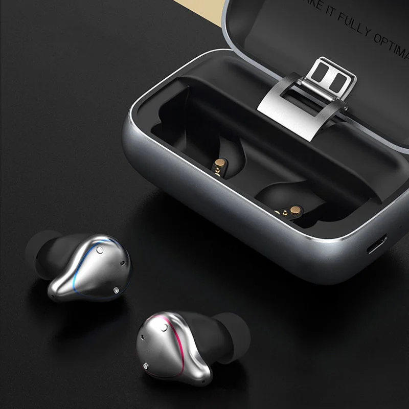 

LYMOC TWS Wireless Earbuds V5.0 Bluetooth Headsets HiFi Stereo Earphones Play 7hours IPX7 Waterproof for iPhone Samsung XiaoMi