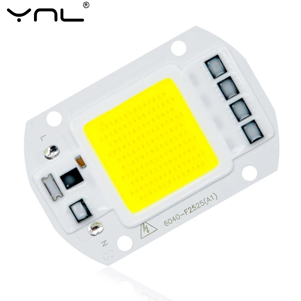 COB LED Chip Light 220V 50W 20W 30W 10W 3W 5W 7W rectangular Chip For Spotlight Led Floodlight Lamp Not Need Driver DIY Lighting